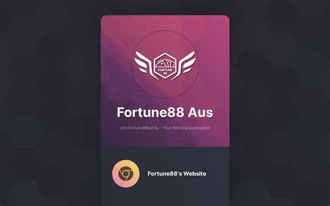 fortune88bet|Fortune88aus.